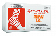 Mueller MTape 130104, 2.5см x 9.1м, 100% хлопок, ZnO, 48 рул.